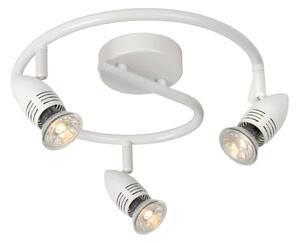 Lucide 13955/14/31 - Lampa spot LED CARO-LED 3xGU10/5W/230V alba