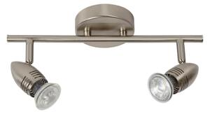 Lucide 13955/10/12 - Lampa spot LED CARO-LED 2xGU10/5W/230V crom