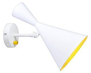 Aplica perete MODERN 1xE27/20W/230V alb