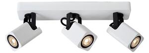 Lucide 33961/15/31 - Lampa spot LED ROAX 3xGU10/5W/230V alba