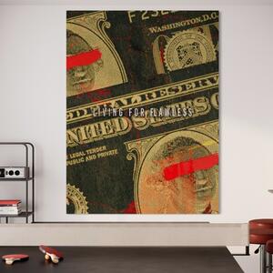 Tablou Canvas Premium LuxCanva® B1031, Living For Flawless , Decorativ, Inspirational, Viata, Motivational, Culori Vibrante