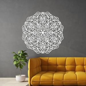 Mandala din lemn pentru perete, decor floral | MELLANY