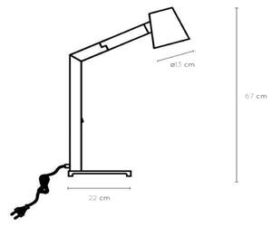 Lucide 20610/01/30 - Lampa de masa MIZUKO 1xE14/40W/230V