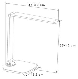 Lucide 24656/10/30 - Lampa de masa LED VARIO LED LED/8W/230V negru