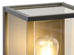 Lucide 27883/01/30 - Aplica perete exterior CLAIRE 1xE27/15W/230V