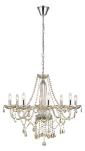 Eglo 39093 - Lustra BASILANO 8xE14/40W/230V