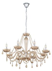 Eglo 39093 - Lustra BASILANO 8xE14/40W/230V
