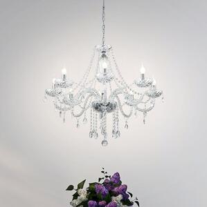 Eglo 39101 - Lustra BASILANO 1 8xE14/40W/230V