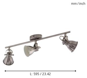 Eglo 96554 - LED Lampa spot SERAS 3xGU10/3,3W/230V