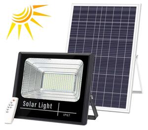 Proiector cu panou solar si telecomanda, 50 W