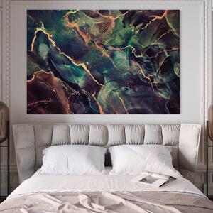 Tablou Canvas Premium LuxCanva® A1355, Abstract Dream , Dormitor, Natural Pigment, Luxury Art, Living, Culori Vibrante