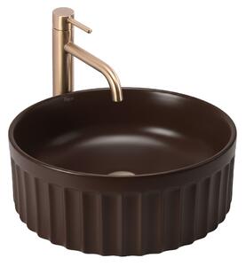 Lavoar pe blat DUO Espresso Matt