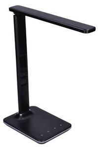 Solight WO45-B - LED lampa de masa cu display LED/9W/230V negru