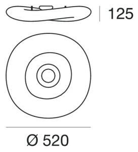 Plafonieră LED dimabilă Linea Light 8006 MR. MAGOO LED/23W/230V
