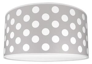 Plafoniera copii DOTS GREY 2xE27/60W/230V gri