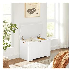 Cufar de depozitare, Vasagle, Alb, LHS11WT,76 x 48 x 40 cm