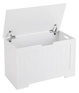 Cufar de depozitare, Vasagle, Alb, LHS11WT,76 x 48 x 40 cm