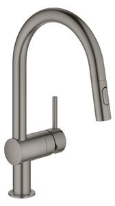 Grohe Minta baterie bucătărie pe picior Brushed Hard Graphite 32321AL2