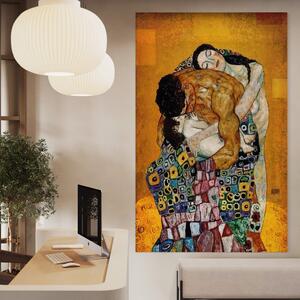 Tablou Canvas Premium LuxCanva® A1331, The Family , Galerie De Arta, Gustav Klimt, Familie, Pictor, Decorator, Studio, Culori Vibrante