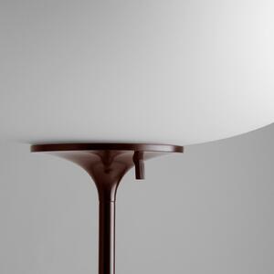 GUBI Lampadar Gubi Stemlite, negru-roșu, înălțime 110 cm, dimabil, reglabil, Roșu, Camera de zi / sufragerie, Metal, Design