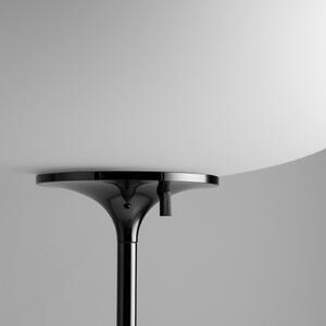 GUBI Lampadar Gubi Stemlite, negru-crom, înălțime 110 cm, dimabil, reglabil, Metalic, Camera de zi / sufragerie, Metal, Design