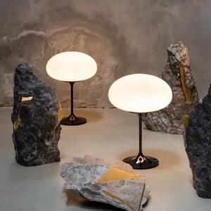 GUBI Lampa de masă Gubi Stemlite, negru-crom, înălțime 42 cm, dimabil, reglabil, Metalic, Camera de zi / sufragerie, Metal, Design