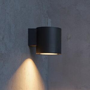 Philips Lampă de exterior Fylx, negru, metal, IP44, GU10, reglabil, Negru, Aluminiu