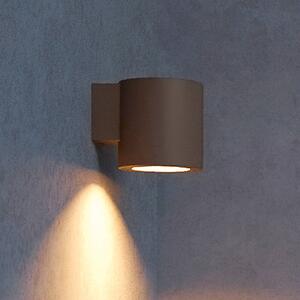 Philips Lampă de exterior Fylx, maro, metal, IP44, GU10, reglabil, Maro / Rugină, Aluminiu