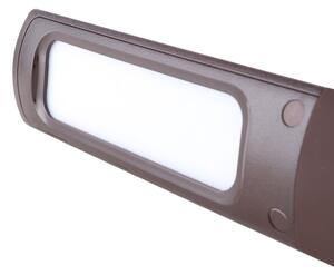 LED Lampă de masă cu display LED/6W/230V maro