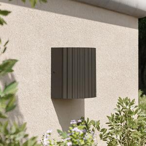 Philips Lampa de perete pentru exterior cu LED Zyra, lumină orientată în, Gri, Aluminiu