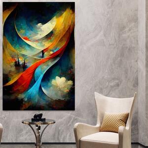 Tablou Canvas Premium LuxCanva® A1307, Sweet Dream , Living, Vise, Somn, Abstract, Dormitor, Culori Vibrante