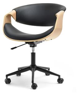 Z0ND0 Scaun Rapido (stejar negru + negru). 1109964