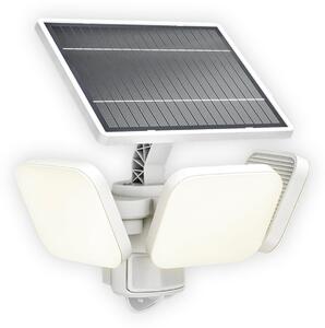 Philips Lampa solară cu LED Zyren, albă, 3.000 K, senzor, IP65, Alb, Plastic
