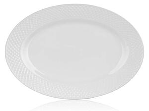 Farfurie ovală Banquet DIAMOND LINE, 34,5 x24,2 cm