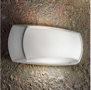 Ideal lux - Aplică perete exterior 1xE27/23W/230V alb IP66