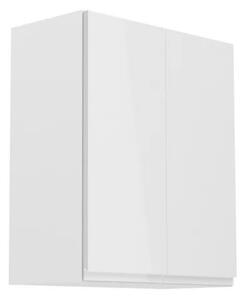 Corp superior bucătărie cu două uși YARD G60, 60x72x32, alb/gri luciu