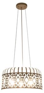Rabalux 2163 - Lustră ALESSANDRA 3xE27/60W/230V alb