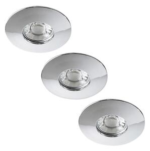 Rabalux 1072 - SET 3xLED Lampă încastrată baie RANDY 3xLED/4W/230V