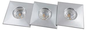 Rabalux 1079 - Set de 3 spoturi LED încastrate pentru baie RANDY 3xLED/4W/230V hr