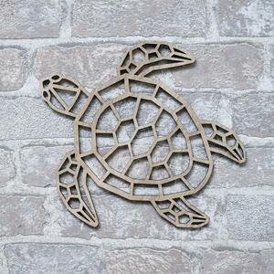 DUBLEZ | Decorațiune din lemn - Broasca țestoasă poligonală