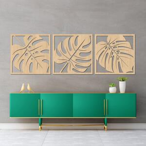 Decorațiune murală naturală cu monstera - SELERE