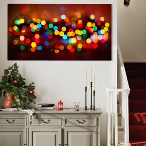 Tablou Canvas Premium LuxCanva® A1255, Lumini , Decorativ, Living, Colorat, Multicolor, Dormitor, Culori Vibrante