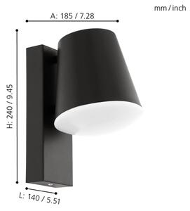 Eglo 97146 - Aplica perete exterior CALDIERO 1xE27/10W/230V