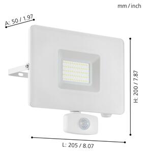 Eglo 33159 - LED proiector cu senzor FAEDO 3 LED/50W/230V