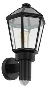 Eglo 97257 - Aplica perete exterior cu senzor MONSELICE 1xE27/28W/230V