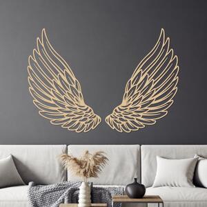 Decorațiune de perete din lemn cu aripi de înger | DIVINUS