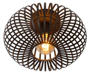 Lucide 78174/40/30 - Plafonieră MANUELA 1xE27/60W/230V negru