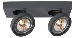 Spot LED dimabil Lucide 09920/20/36 NENAD AR111 2xG53/10W/230V