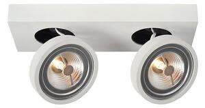 Lucide 09920/20/31 - LED Lampă spot dimmabilă NENAD AR111 G53/2x10W/18V