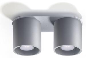 Plafonieră ORBIS 2 2xGU10/40W/230V gri